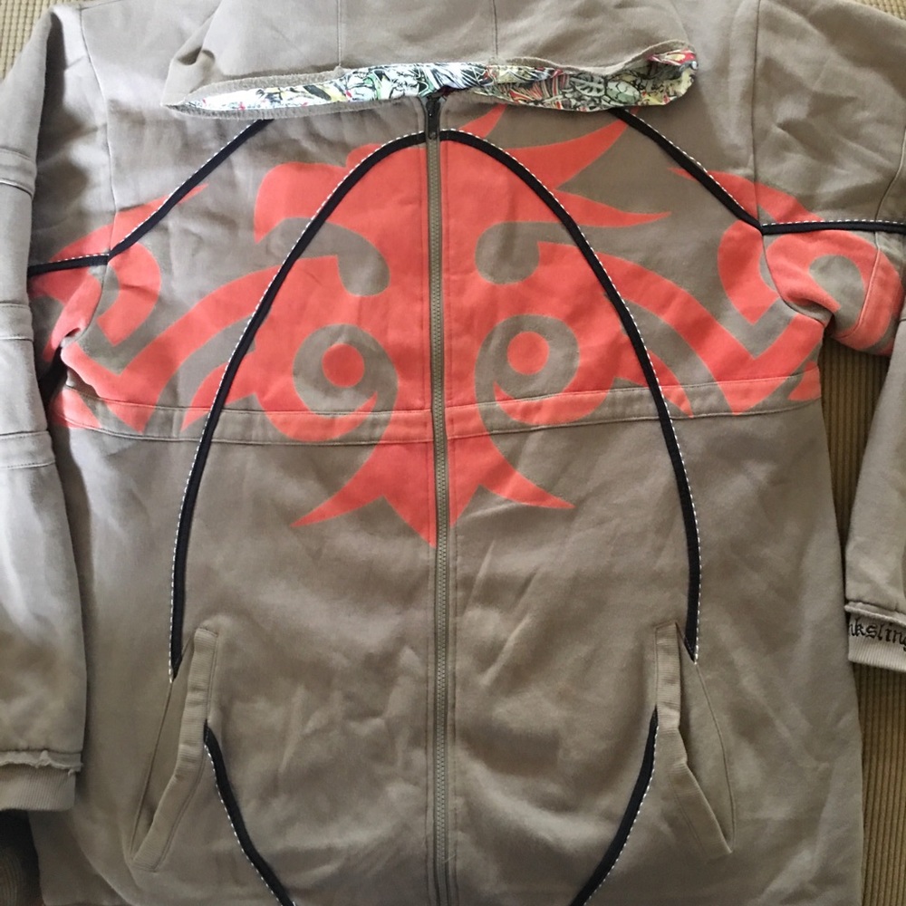 Inkslingers zip up reversible hoodie 4XL